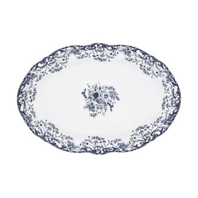 Estia ESTIA ΠΙΑΤΕΛΑ ΟΒΑΛ REVERIE 30cm BLUE