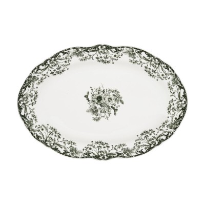 Estia ESTIA ΠΙΑΤΕΛΑ ΟΒΑΛ REVERIE 30cm GREEN