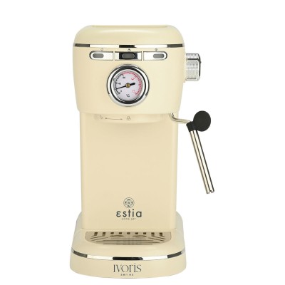 Estia ESTIA ΜΗΧΑΝΗ ESPRESSO IVORIS 1100w 20bar 1.2lt