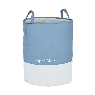Estia ESTIA ΚΑΛΑΘΙ ΑΠΛΥΤΩΝ TONE LAB ΜΕ ΧΕΡΟΥΛΙΑ 35x35x50cm OPAL BLUE