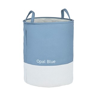 Estia ESTIA ΚΑΛΑΘΙ ΑΠΛΥΤΩΝ TONE LAB ΜΕ ΧΕΡΟΥΛΙΑ 35x35x50cm OPAL BLUE