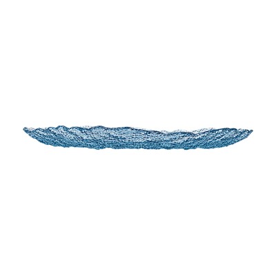 Estia ESTIA ΠΙΑΤΕΛΑ ΣΕΡΒΙΡΙΣΜΑΤΟΣ ROCHE ΓΥΑΛΙΝΗ 32x2.9cm ΜΠΛΕ
