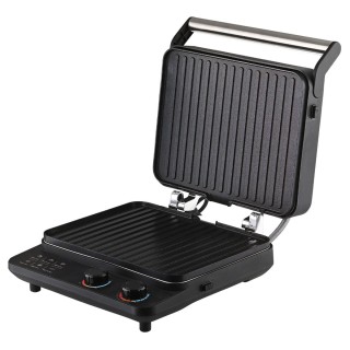 Estia ESTIA ΣΑΝΤΟΥΙΤΣΙΕΡΑ ΓΚΡΙΛΙΕΡΑ INOXSENSE 4 ΘΕΣΕΩΝ 2000W ΜΕ ΑΠΟΣΠΩΜΕΝΕΣ ΑΝΤΙΚΟΛΛΗΤΙΚΕΣ ΠΛΑΚΕΣ