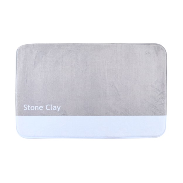 Estia ESTIA ΤΑΠΕΤΟ ΜΠΑΝΙΟΥ TONE LAB 50x80cm STONE CLAY