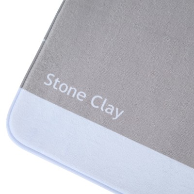 Estia ESTIA ΤΑΠΕΤΟ ΜΠΑΝΙΟΥ TONE LAB 50x80cm STONE CLAY