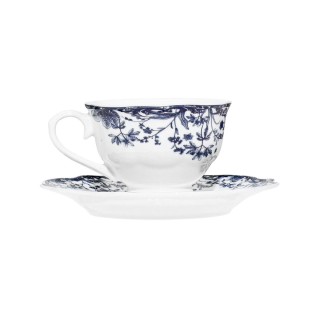 Estia ESTIA ΦΛΥΤΖΑΝΙ ΚΑΦΕ REVERIE BLUE 220ml ΜΕ ΠΙΑΤΑΚΙ