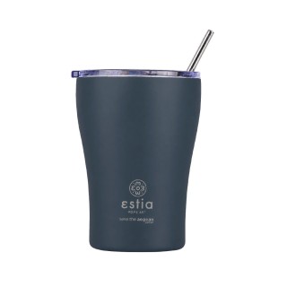 Estia ESTIA ΘΕΡΜΟΣ COFFEE MUG SAVE THE AEGEAN 350ml INDIGO