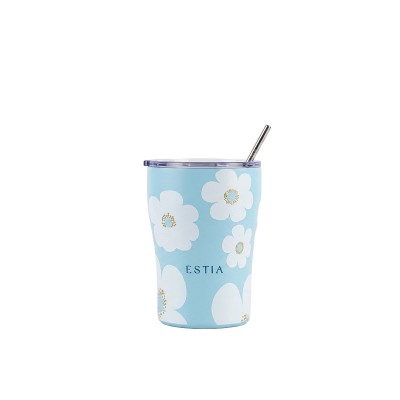 Estia ESTIA ΘΕΡΜΟΣ COFFEE MUG SAVE THE AEGEAN 350ml BLUE DAISY