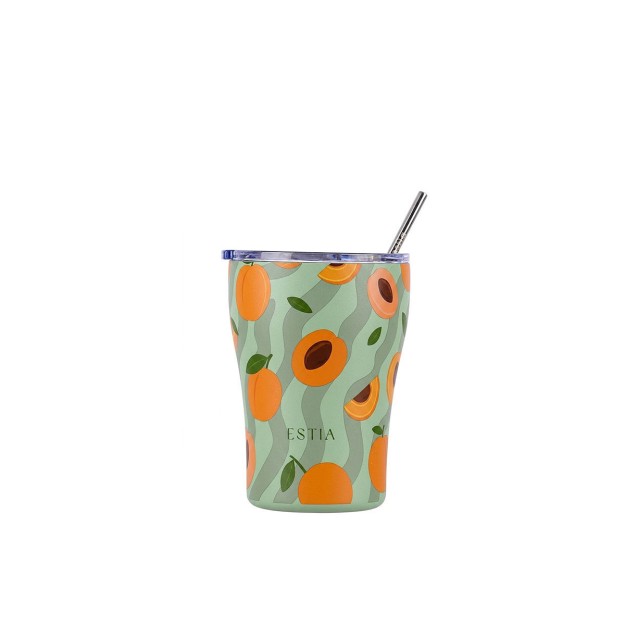Estia ESTIA ΘΕΡΜΟΣ COFFEE MUG SAVE THE AEGEAN 350ml PEACH GARDEN