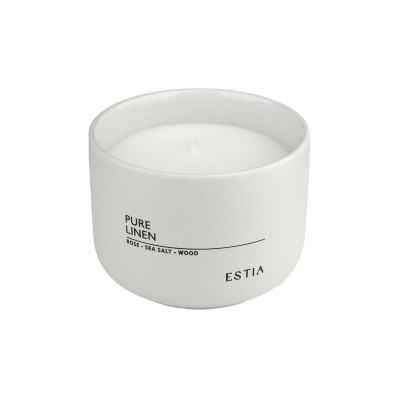 Estia ESTIA ΑΡΩΜΑΤΙΚΟ ΚΕΡΙ PURE LINEN 280g