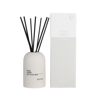 Estia ESTIA ΑΡΩΜΑΤΙΚΟ ΧΩΡΟΥ ΜΕ ΣΤΙΚ PURE LINEN 150ml