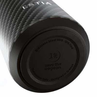 Estia ESTIA ΘΕΡΜΟΣ FLOW  SAVE THE AEGEAN 500ml CARBON FIBRE