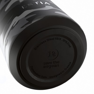 Estia ESTIA ΘΕΡΜΟΣ FLOW  SAVE THE AEGEAN 500ml DARK CAMO