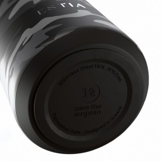 Estia ESTIA ΘΕΡΜΟΣ FLOW  SAVE THE AEGEAN 500ml DARK CAMO