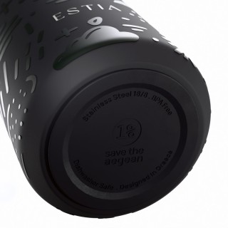 Estia ESTIA ΘΕΡΜΟΣ FLOW  SAVE THE AEGEAN 500ml NOIR ECHO
