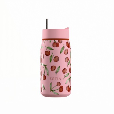 Estia ESTIA ΘΕΡΜΟΣ LENS SAVE THE AEGEAN 360ml CHERRY ROSE