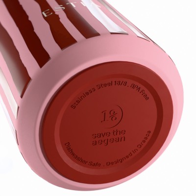 Estia ESTIA ΘΕΡΜΟΣ LENS SAVE THE AEGEAN 360ml VIVA STRIPE