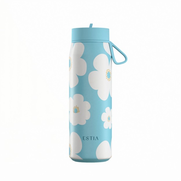 Estia ESTIA ΘΕΡΜΟΣ PULSE  SAVE THE AEGEAN 500ml BLUE DAISY