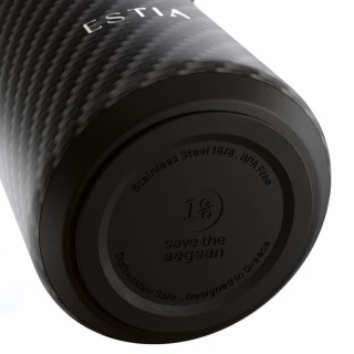 Estia ESTIA ΘΕΡΜΟΣ PULSE  SAVE THE AEGEAN 500ml CARBON FIBRE
