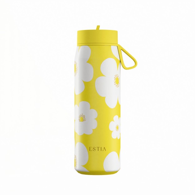 Estia ESTIA ΘΕΡΜΟΣ PULSE  SAVE THE AEGEAN 500ml YELLOW DAISY