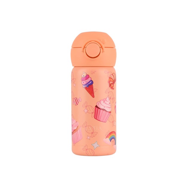 Estia ESTIA ΘΕΡΜΟΣ ΠΑΙΔΙΚΟ WONDER BOTTLE SAVE THE AEGEAN 350ml CANDY SKY