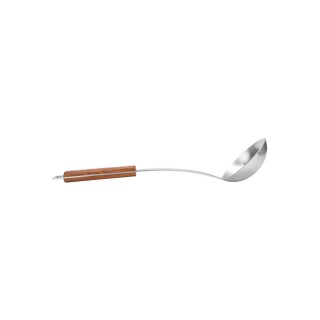 Estia ESTIA ΚΟΥΤΑΛΑ ΒΑΘΙΑ ALLURE ΑΝΟΞΕΙΔΩΤH 34cm ΜΕ ΞΥΛΙΝΗ ΛΑΒΗ