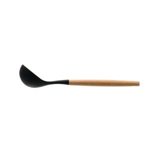 Estia ESTIA ΚΟΥΤΑΛΑ ΒΑΘΙΑ BAMBOO ESSENTIALS ΣΙΛΙΚΟΝΗΣ ΜΑΥΡΗ