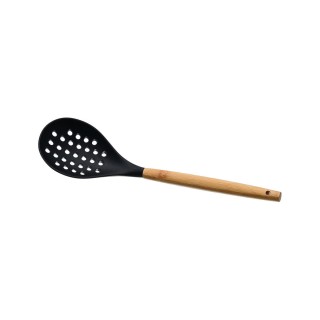 Estia ESTIA ΚΟΥΤΑΛΑ ΤΡΥΠΗΤΗ BAMBOO ESSENTIALS ΣΙΛΙΚΟΝΗΣ ΜΑΥΡΗ