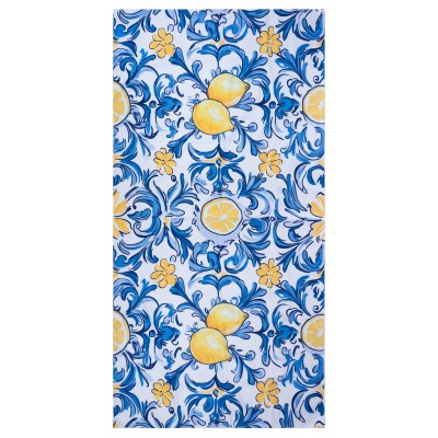 Estia ESTIA ΠΕΤΣΕΤΑ ΘΑΛΑΣΣΗΣ MICROFIBER ΜΕ ΤΣΑΝΤΑΚΙ AMALFI COAST