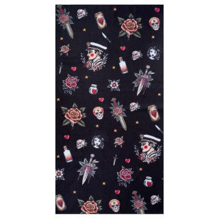 Estia ESTIA ΠΕΤΣΕΤΑ ΘΑΛΑΣΣΗΣ MICROFIBER ΜΕ ΤΣΑΝΤΑΚΙ OLD SCHOOL