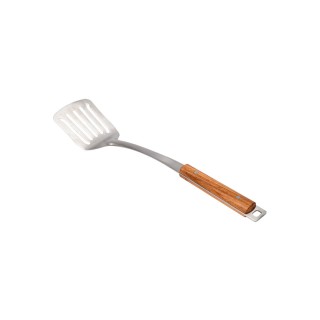 Estia ESTIA ΣΠΑΤΟΥΛΑ ΤΡΥΠΗΤΗ ALLURE ΑΝΟΞΕΙΔΩΤH 37cm ΜΕ ΞΥΛΙΝΗ ΛΑΒΗ