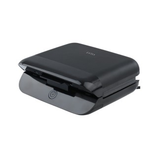Estia ESTIA ΤΟΣΤΙΕΡΑ BLACK & INOX 2 ΘΕΣΕΩΝ 800W ΜΕ ΑΠΟΣΠΩΜΕΝΕΣ ΑΝΤΙΚΟΛΛΗΤΙΚΕΣ ΠΛΑΚΕΣ
