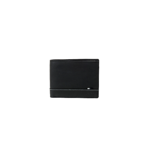 Lavor Δερμάτινο Ανδρικό Πορτοφόλι Καρτών με RFID Μαύρο