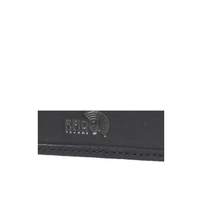 Lavor Δερμάτινο Ανδρικό Πορτοφόλι Καρτών με RFID Μαύρο