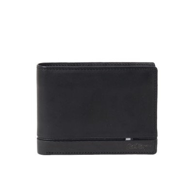 Lavor Δερμάτινο Ανδρικό Πορτοφόλι Καρτών με RFID Μαύρο