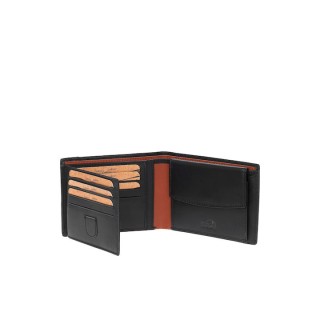 Lavor Δερμάτινο Ανδρικό Πορτοφόλι Με RFID Μαύρο