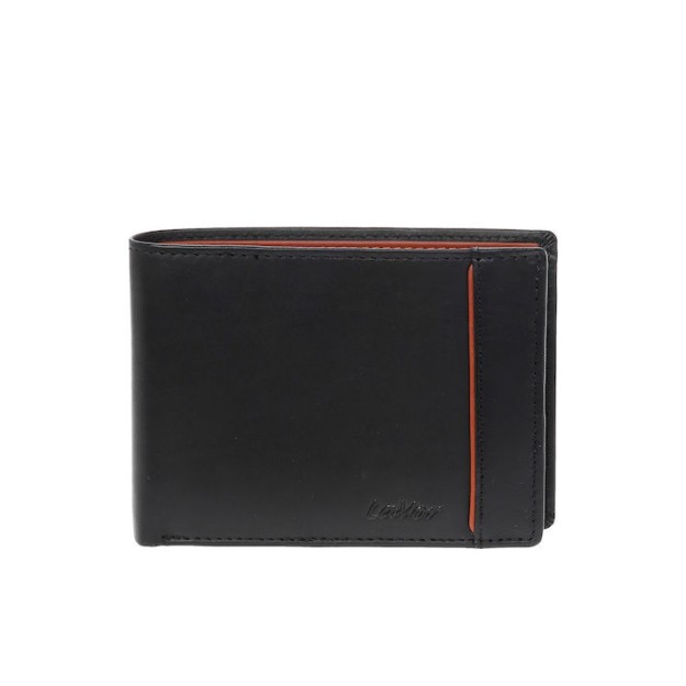 Lavor Δερμάτινο Ανδρικό Πορτοφόλι Με RFID Μαύρο