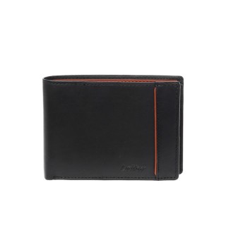 Lavor Δερμάτινο Ανδρικό Πορτοφόλι Με RFID Μαύρο