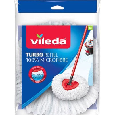 Vileda Easy Wring & Clean Turbo Ανταλλακτικό Σφουγγαρίστρας με Μικροίνες