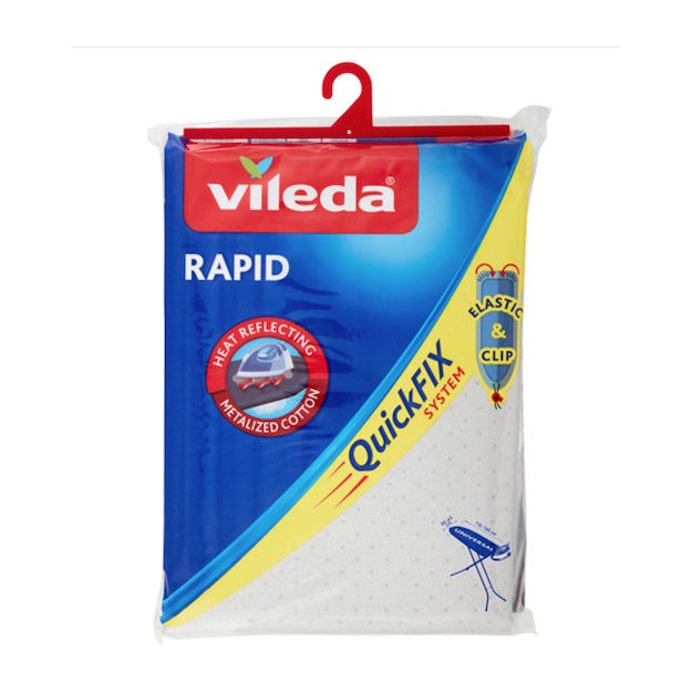 Vileda Rapid Σιδερόπανο Grey 130x45cm