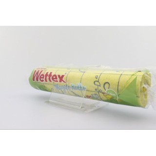 Wettex Μαγικό Ρολό Σπογγοπετσέτα Γενικής Χρήσης Κίτρινη 25x25εκ.
