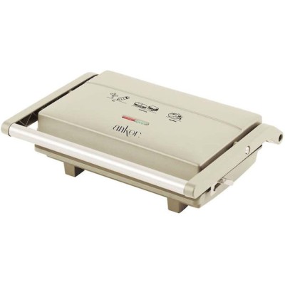 Τοστιέρα Γκριλιέρα 1300W Μπέζ Ankor