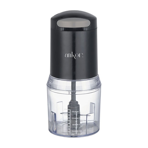 Πολυκόπτης Multi 260W με Δοχείο 500ml Μαύρος Ankor