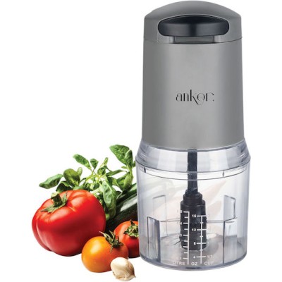 Πολυκόπτης Multi 260W με Δοχείο 500ml Γκρι Ankor