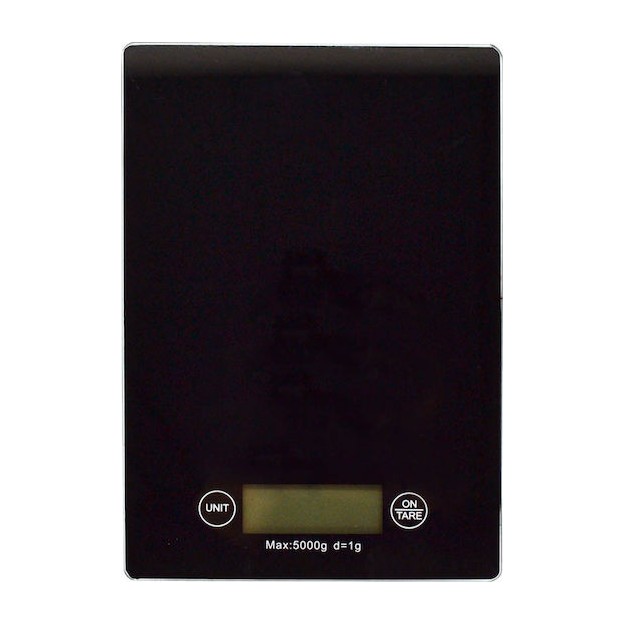 Ψηφιακή Ζυγαριά Κουζίνας έως 5kg Μαύρη Ankor