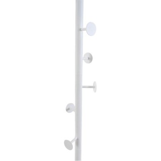 Καλόγερος Μεταλλικός Λευκός 38x38x181cm Ankor