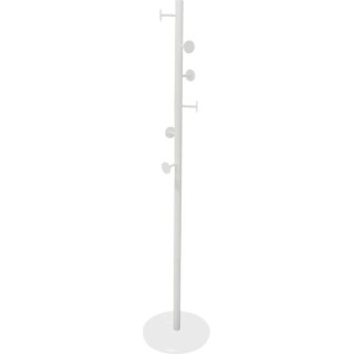 Καλόγερος Μεταλλικός Λευκός 38x38x181cm Ankor