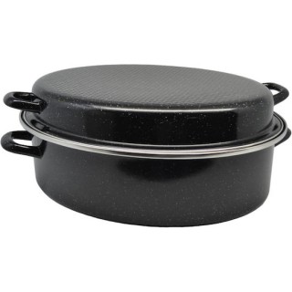 Γάστρα Οβάλ με Σχάρα 42x32cm Ankor