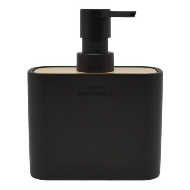 DISPENSER ΠΟΛΥΕΣΤΕΡΙΚΟ ΜΑΥΡΟ ΜΕ ΞΥΛΟ 11,8x5x14,3εκ.ANKOR