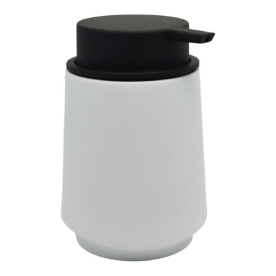 DISPENSER ΠΛΑΣΤΙΚΟ ABS ΑΣΠΡΟ ΜΑΤ 270ml 8,6x8,6x12,8εκ. ANKOR